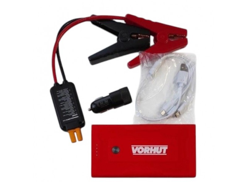 Пуско-зарядний пристрій, 7200mAh, 600А, 12V Vorhut (52-295)
